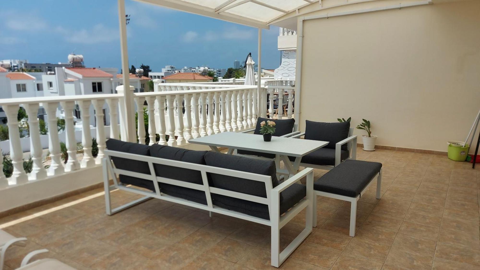 Nissi Golden Sands Sea View 2 Bedroom Apartment Ayia Napa Exteriör bild