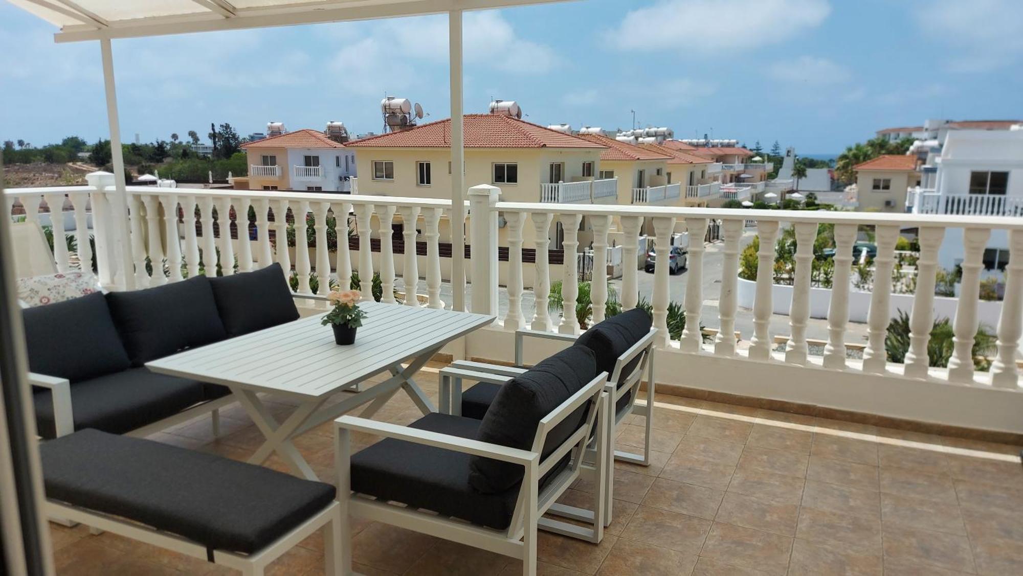 Nissi Golden Sands Sea View 2 Bedroom Apartment Ayia Napa Exteriör bild